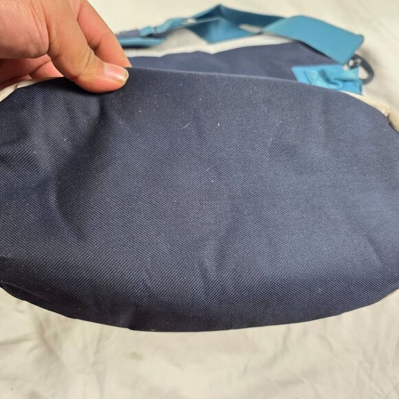 Disney Cruise Line Blue Tote Bag Adjustable Strap Polyester Travel Bag Vacation - Picture 3 of 9